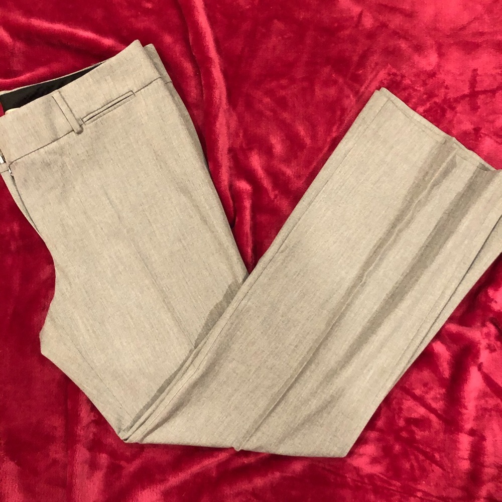 LOFT Gray Marisa Trousers